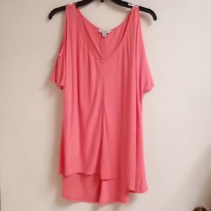 Calvin Klein cold shoulder tunic